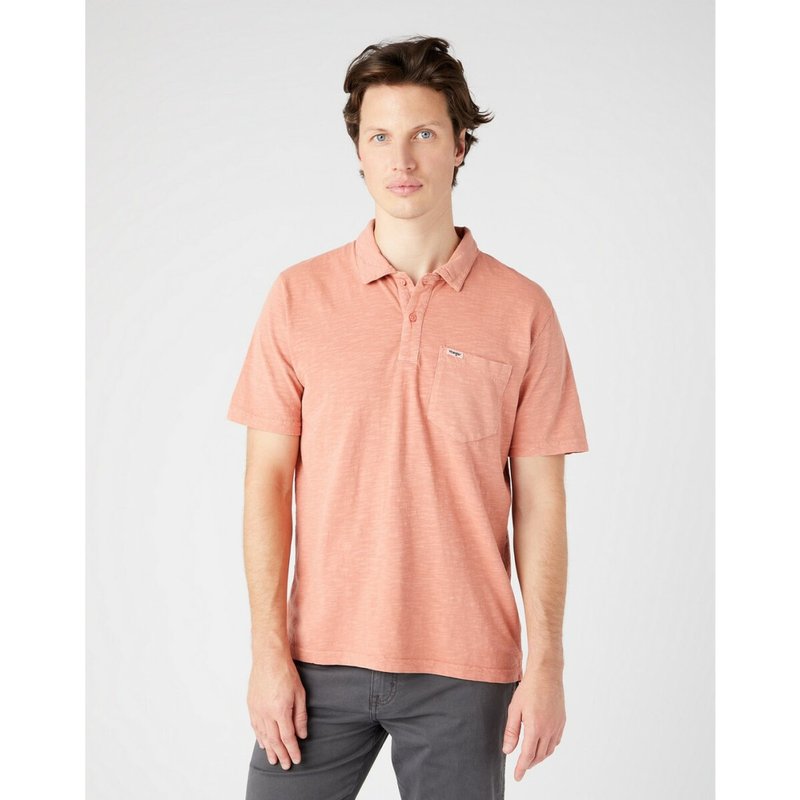 Polo Homme rouge en coton