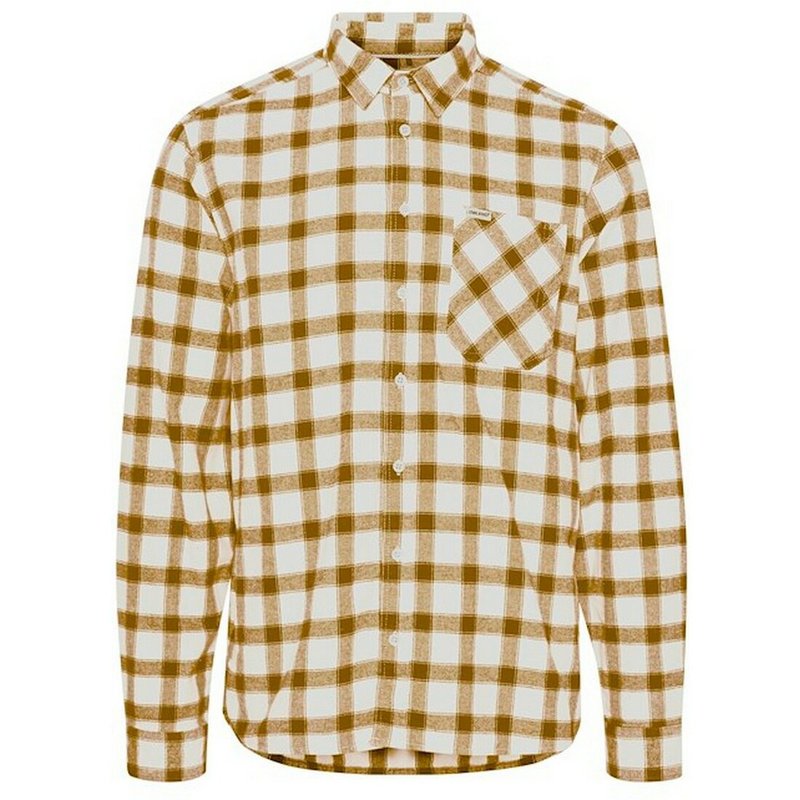 Chemise Jaune en coton manches longues