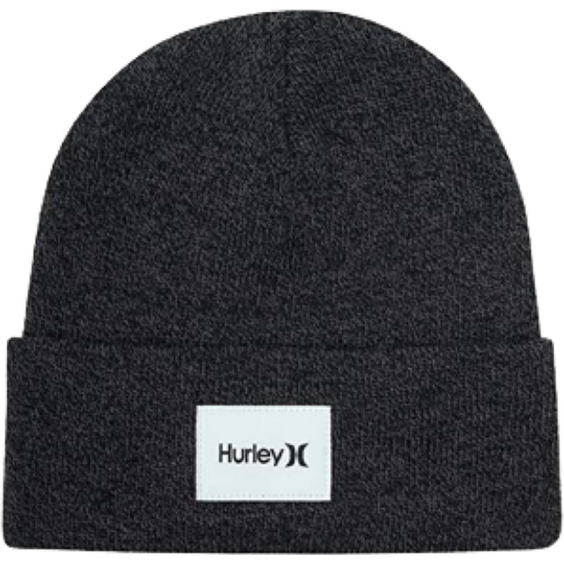 Bonnet anthracite en maille côtelée