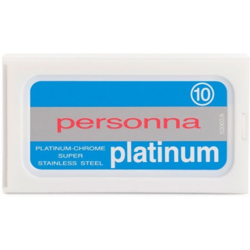 BOITE DE 10 LAMES POUR RASOIR DE SECURITE DOUBLE POINTE - Acier inoxydable-Mencorner