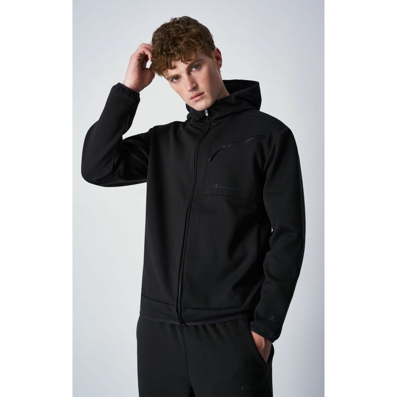 Sweatshirt pour homme à capuche - Noir