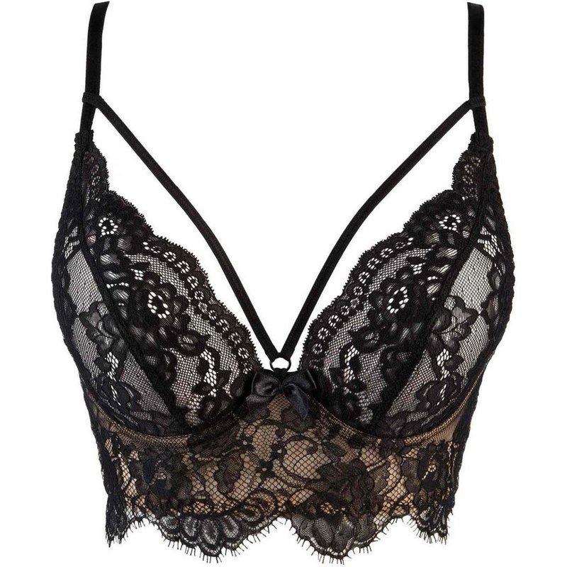 Semi-corset - Noir/Beige Axami lingerie