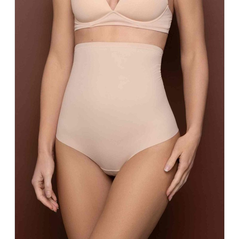 String taille haute sculptant - Beige Bye Bra
