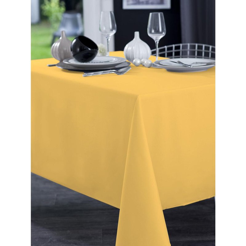Nappe Textile TENTATION UNIE Moutarde