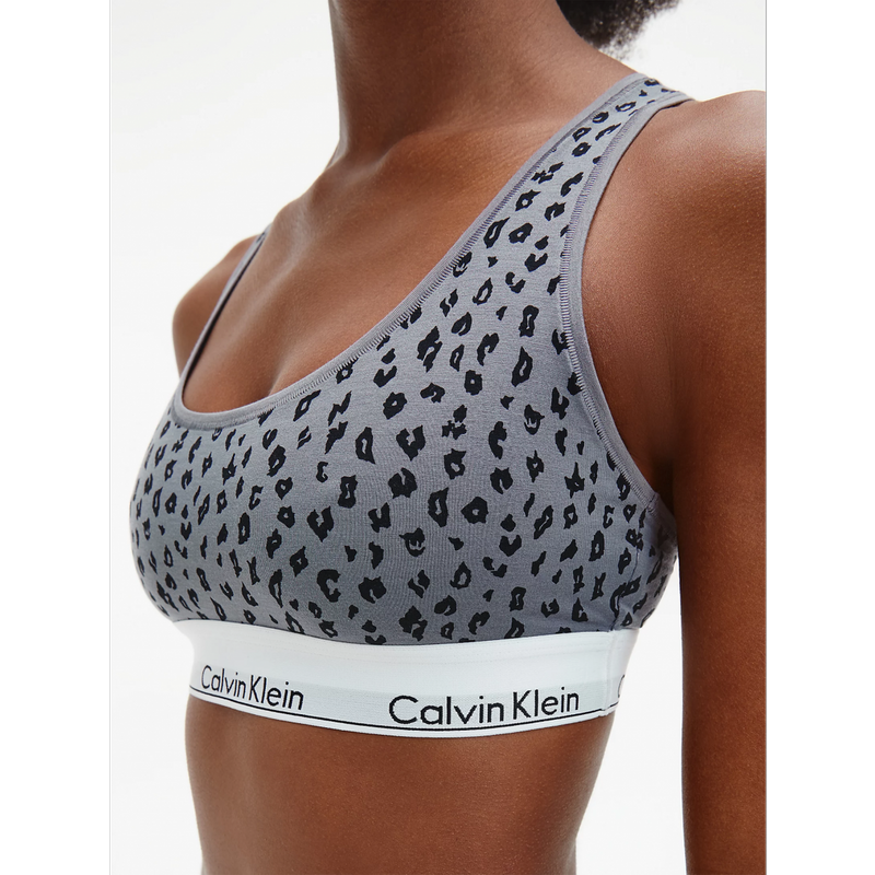 Brassière - Gris Calvin Klein Underwear en coton