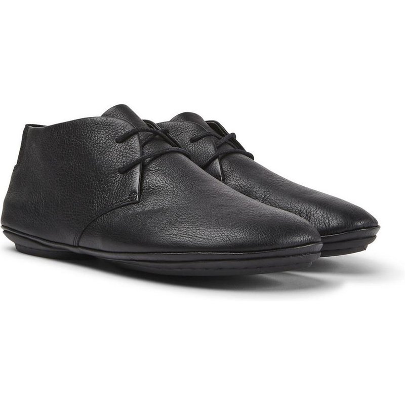 Boots Ă lacets Right noir en cuir