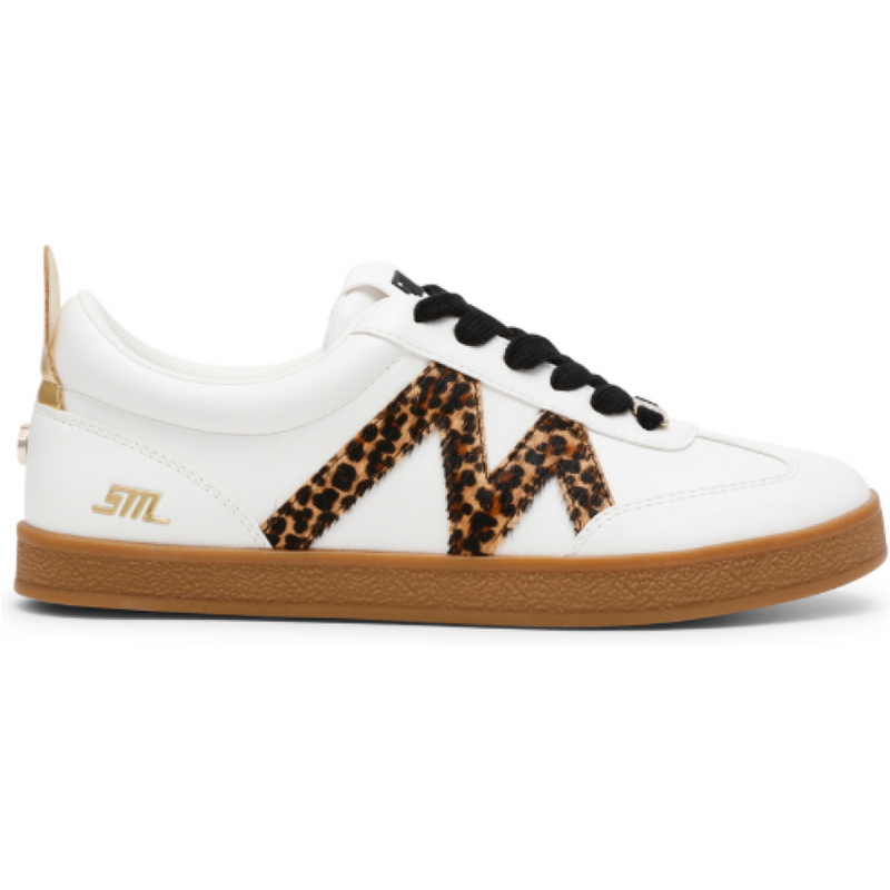 Sneakers Degree blanc et leopard