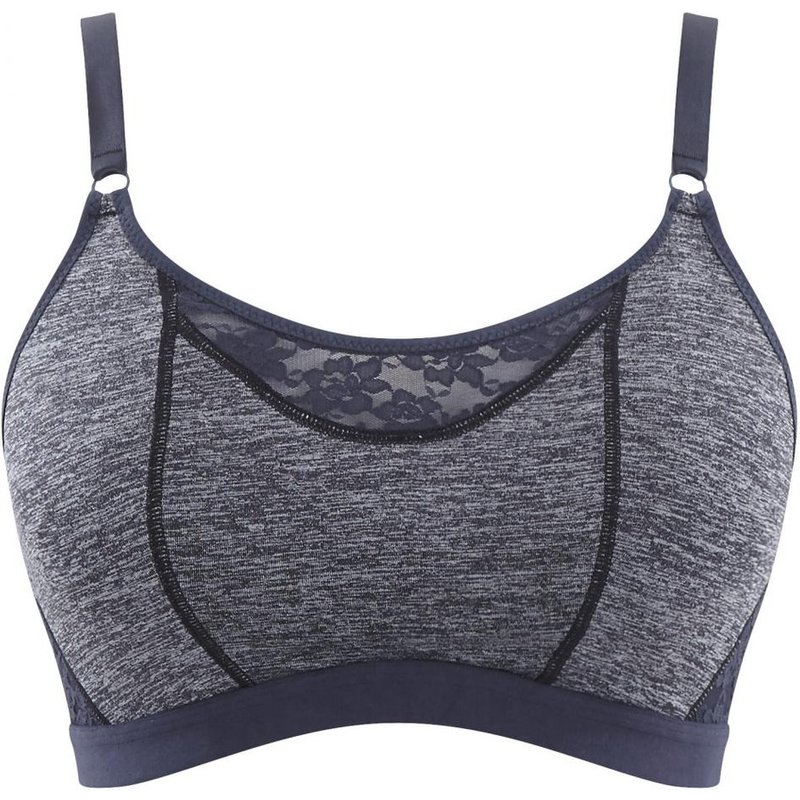 Soutien-gorge sans armatures Cleo by Panache - Gris