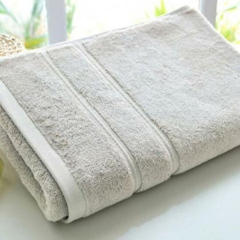 Serviette uni lauréat prestige - 600g/m2 - Gris Clair