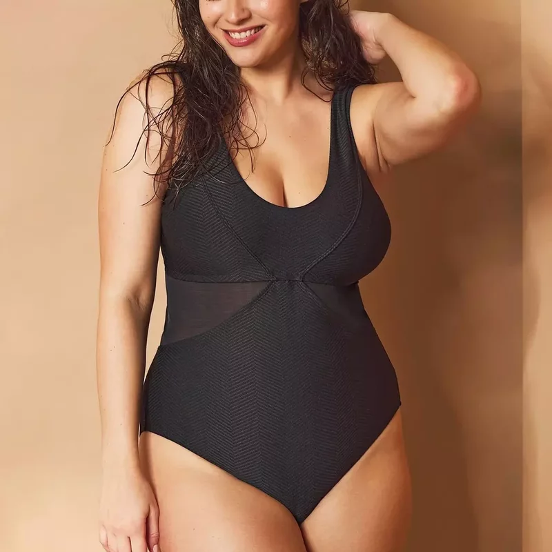 Maillot 1 pièce gainant black