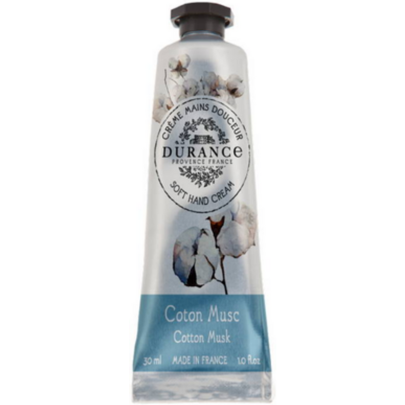 Crème mains douceur Coton Musc - Durance