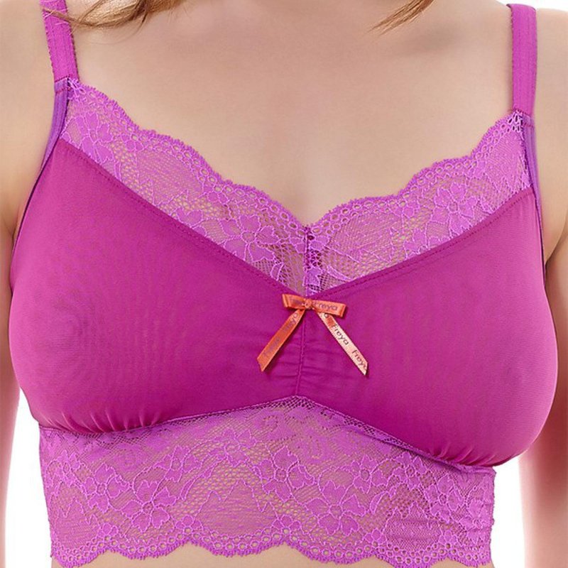 Brassière sans armatures magenta rose