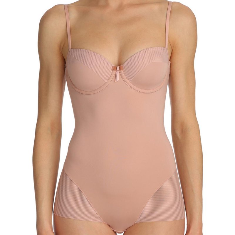 Body avec armatures rose poudré Marie Jo
