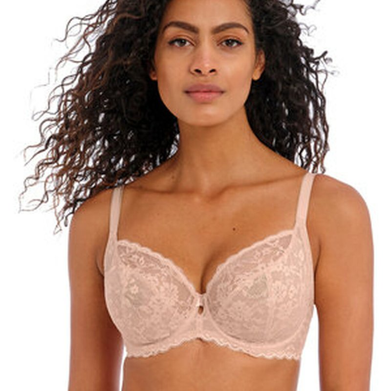 Soutien Gorge Plongeant - Nude