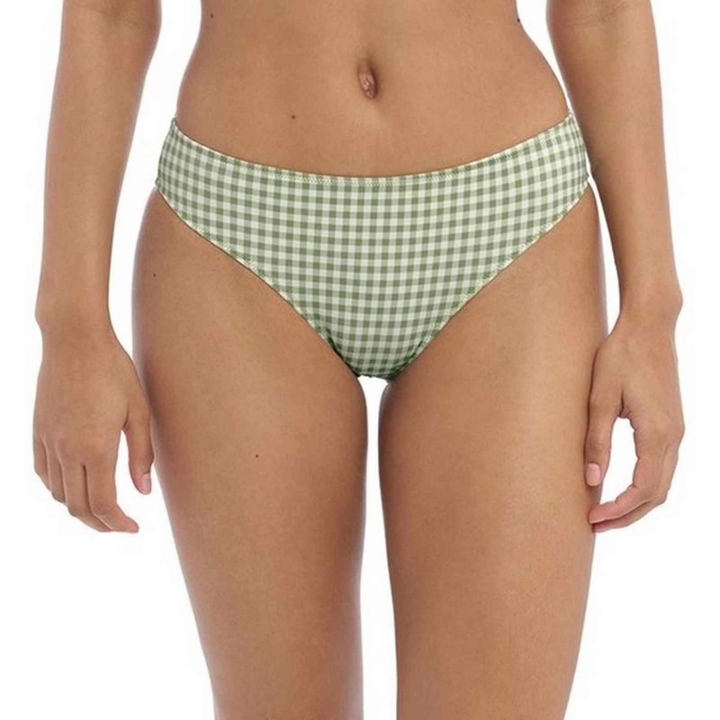Culotte de bain - Verte CHECK IN en nylon
