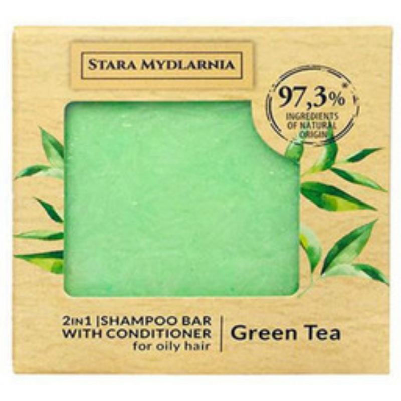 Shampoing solide avec packaging en carton GREEN THE - Bodymania