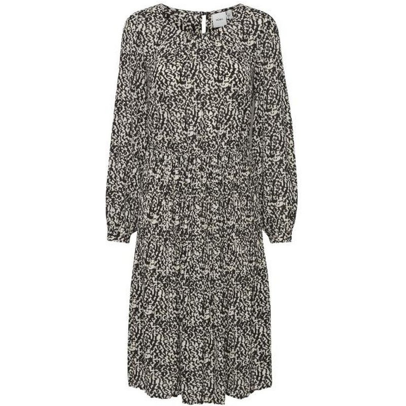 Robe grise Ă manches longues pour femme