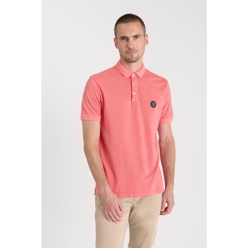 Polo DYLON rose en coton Beau
