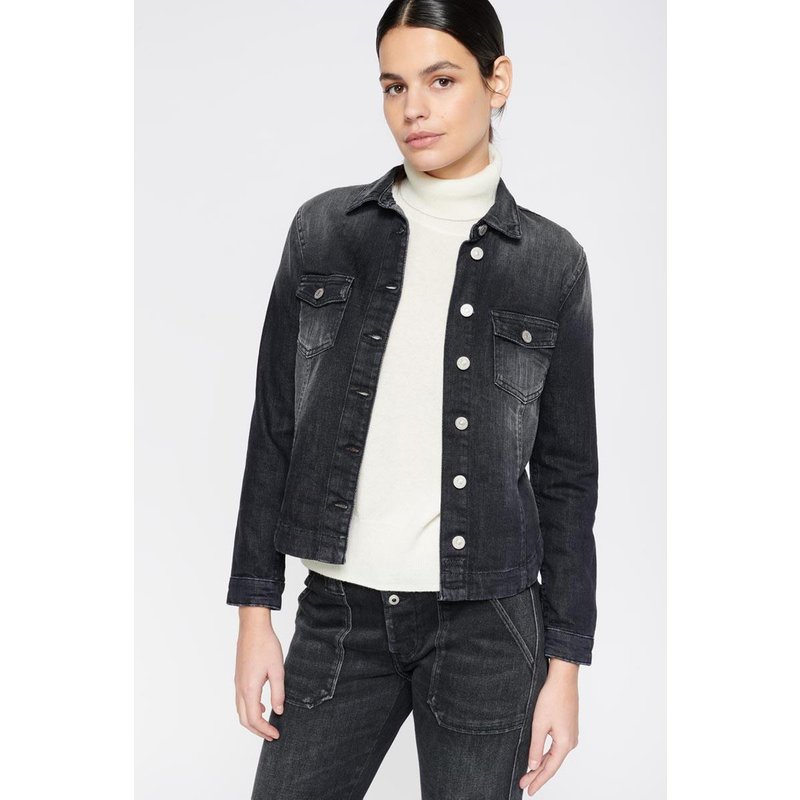 Veste Lilly en jeans noir
