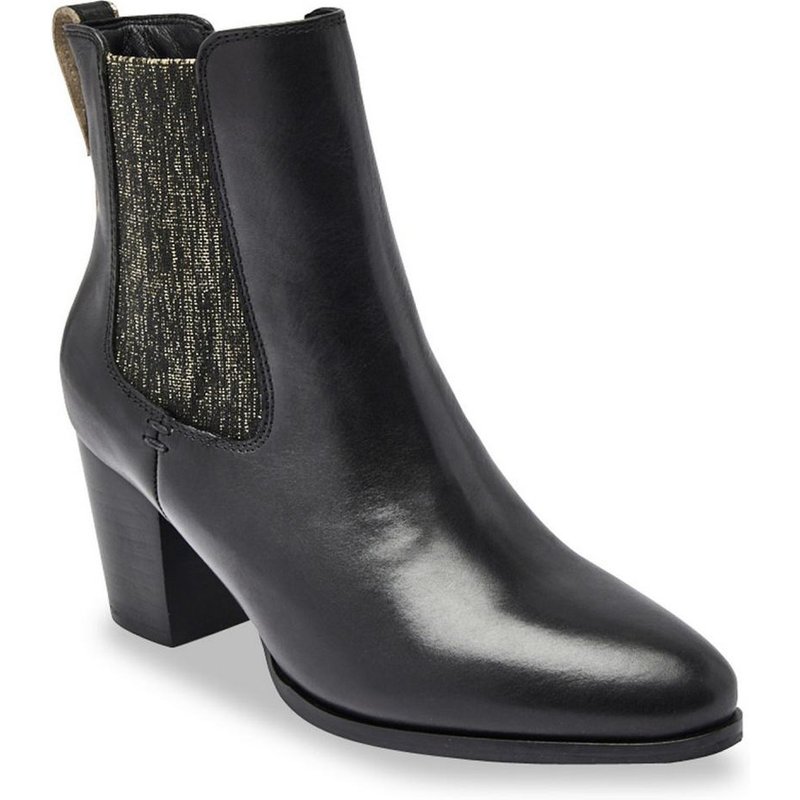 Boots - Noir en cuir