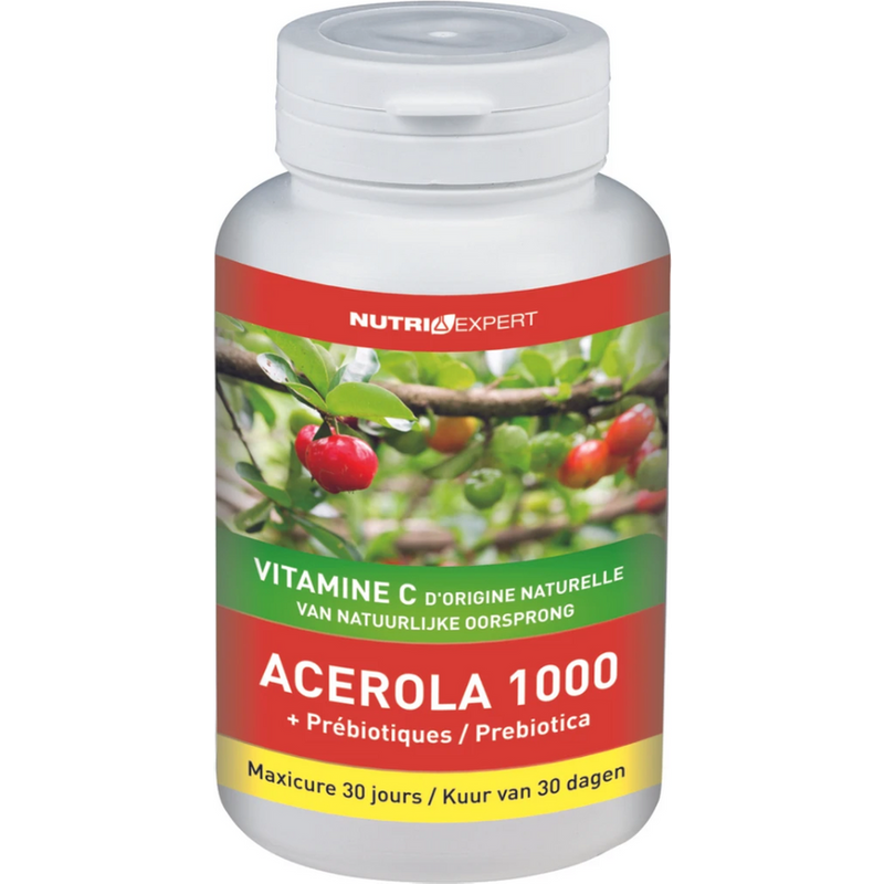 Acérola 1000 aux Prébiotiques