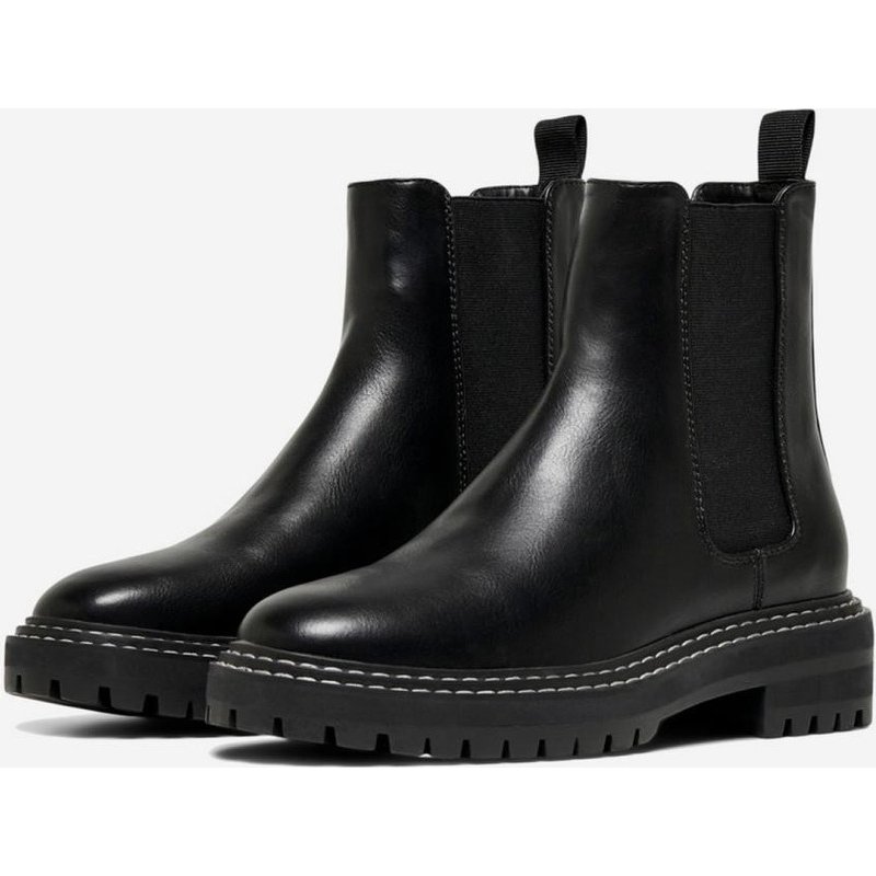 Bottines chelsea femme noir