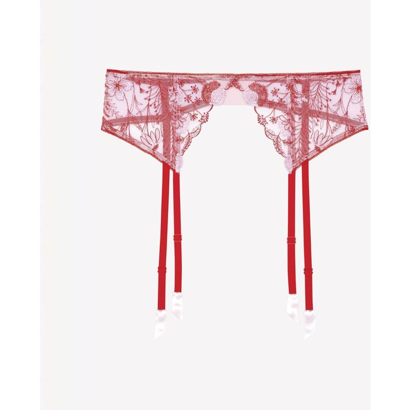 Chloé - Porte-jarretelle rouge