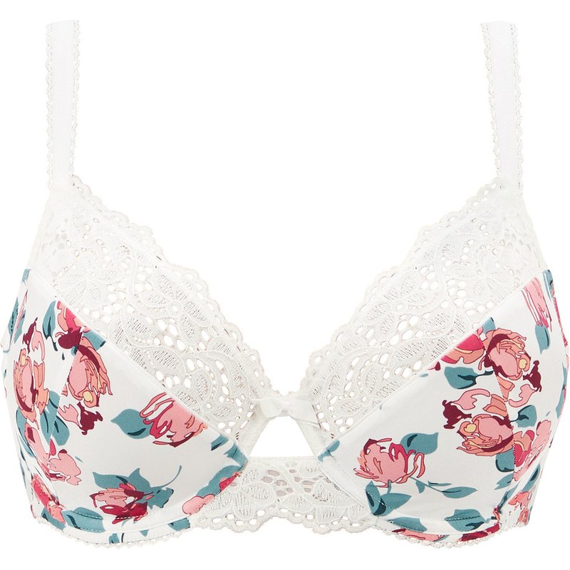 Soutien-gorge emboitant avec armatures - Ivoire