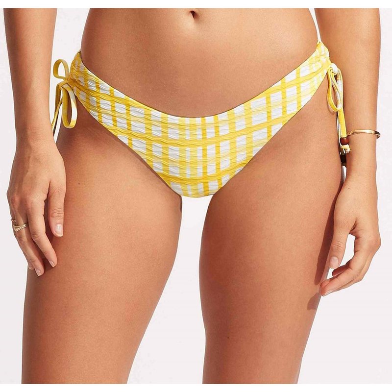 Culotte de bain nouettes - Jaune