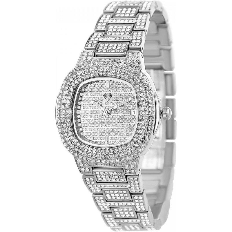 Montre pour Femme avec Bracelet en Acier Argent