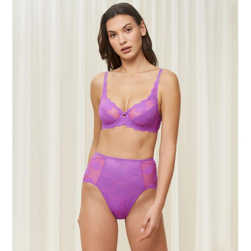 Soutien-Gorge Emboîtant Armatures Violet Triumph