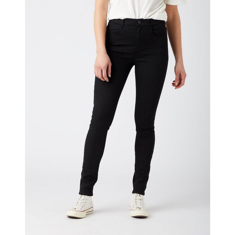 Jean Femme High Rise Skinny noir