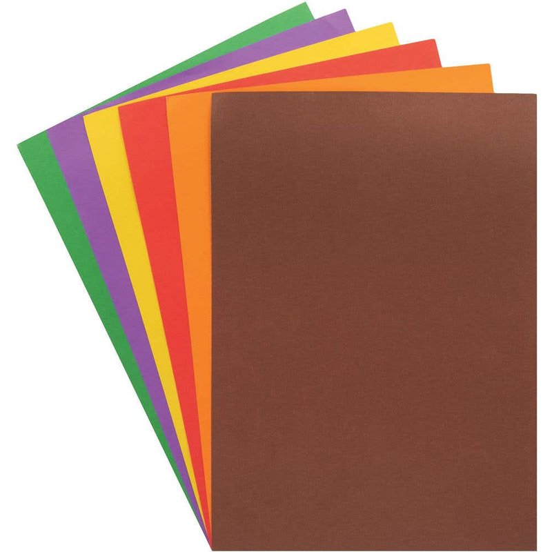Autumn A4 Card & Paper Value Pack (Pack of 100) Paper & Card Assorted Autumn colours