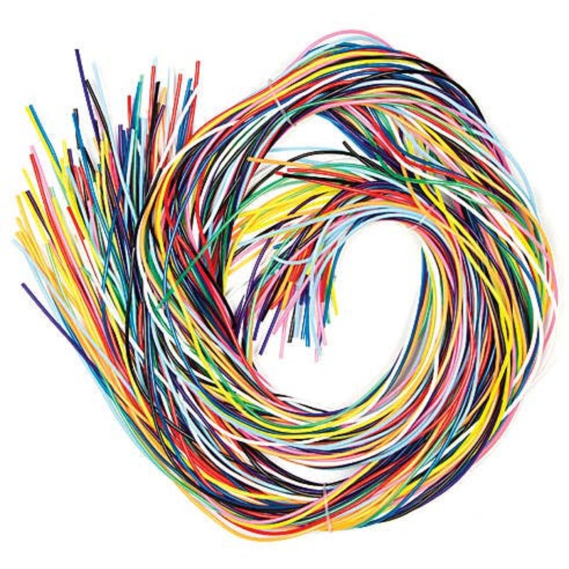 Scoubidou Strings (Pack of 100) Cord Length 100cm, Jewellery, Assorted Colours, shiny PVC, Bracelet Making & More