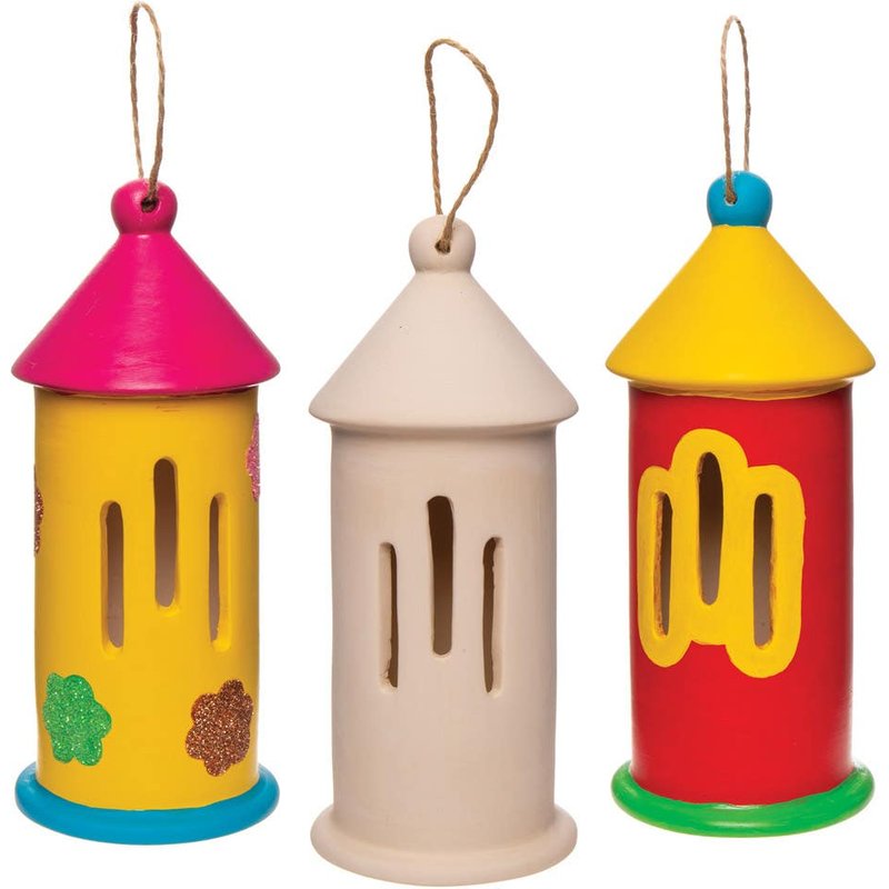 Ceramic Butterfly Houses (Box of 2) Nature Craft Kits