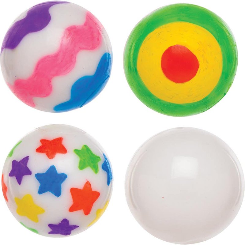 Design Your Own Light-up Bouncy Balls (Pack of 4) Pocket Money Toys