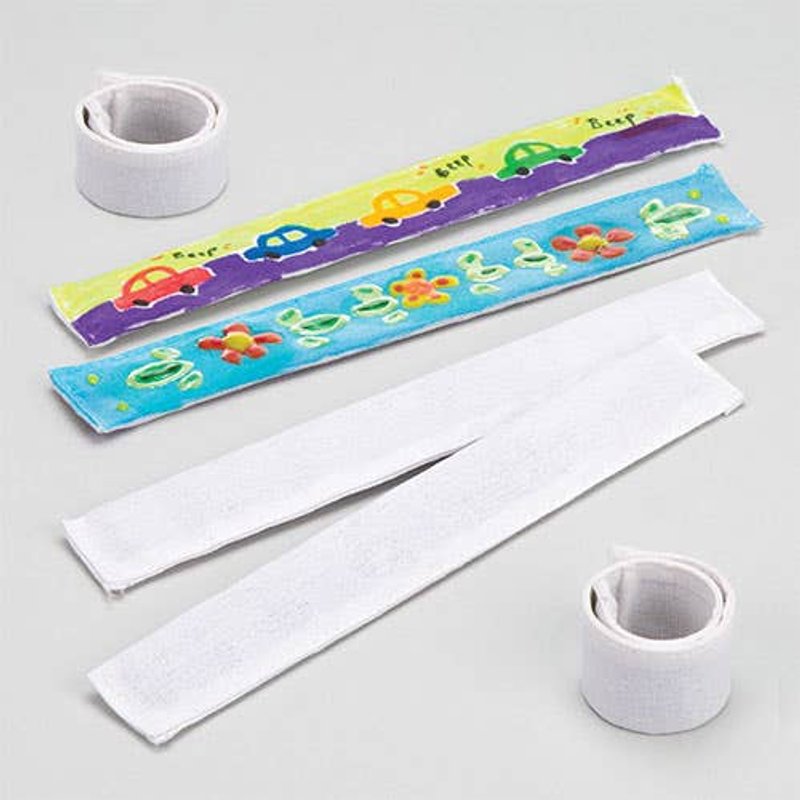 Fabric Snap-on Bracelets (Pack of 5) Jewellery