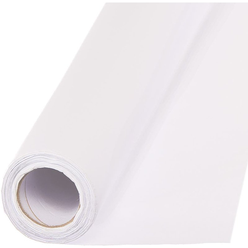 White Display Rolls (Pack of 3) Each Roll 7.5m x 76cm, 90gsm, Multi-Purpose Paper Rolls, Cut To Size