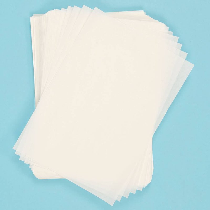 A4 Tracing Paper 40gsm (Pack of 50) Size 210mm × 297mm, Transparent Paper