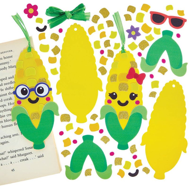 Sweetcorn Mix & Match Bookmark Kits (Pack of 6)