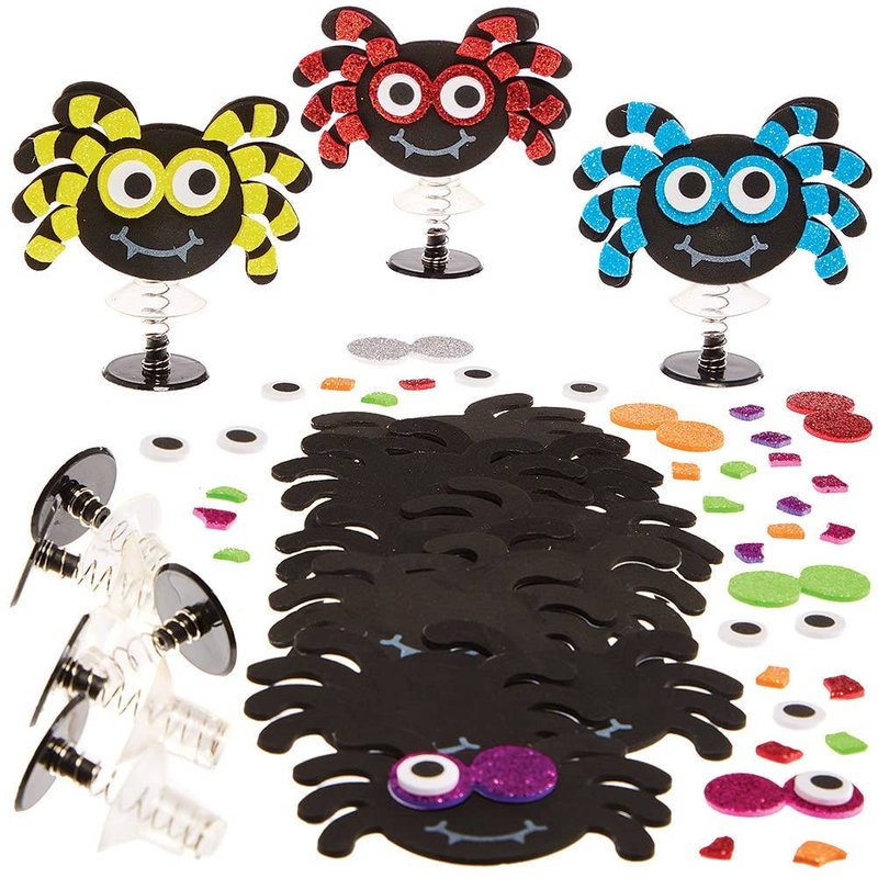 Spider Jump-Up Kits (Pack of 8) 8 assorted colours