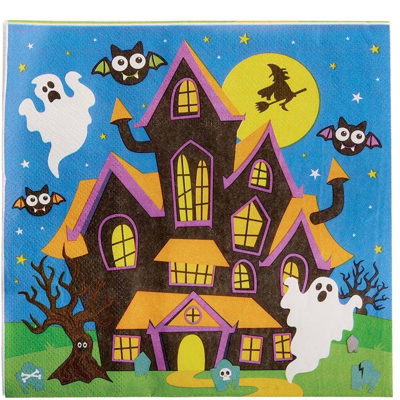 Halloween Party Napkins (Pack of 20) Halloween Party Supplies