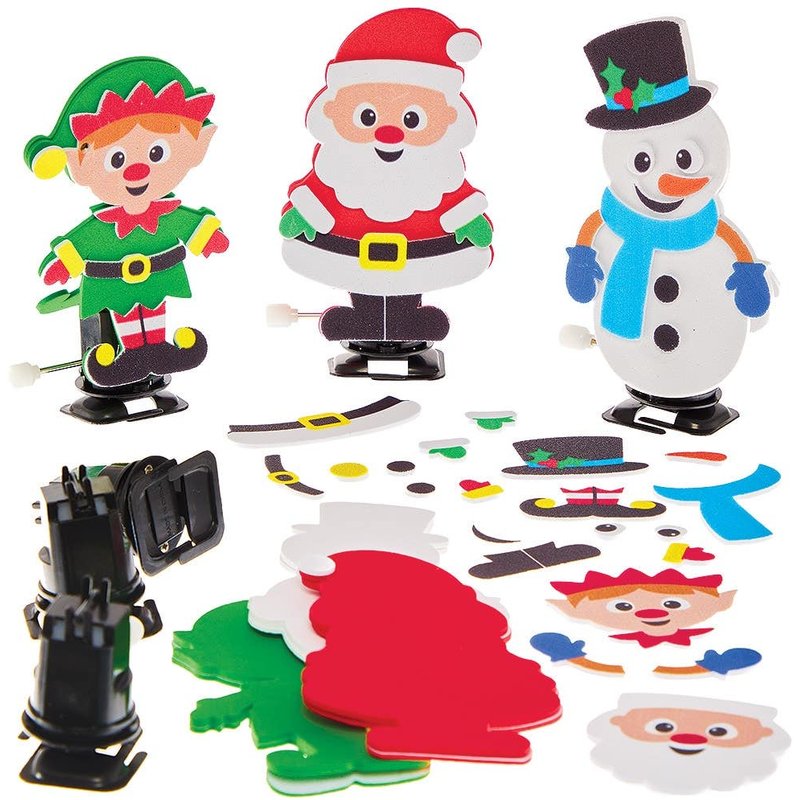 Christmas Wind-up Racer Kits (Pack of 3)