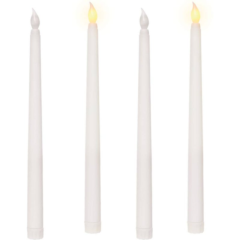 LED Candle Sticks (Pack of 4) Height 28cm