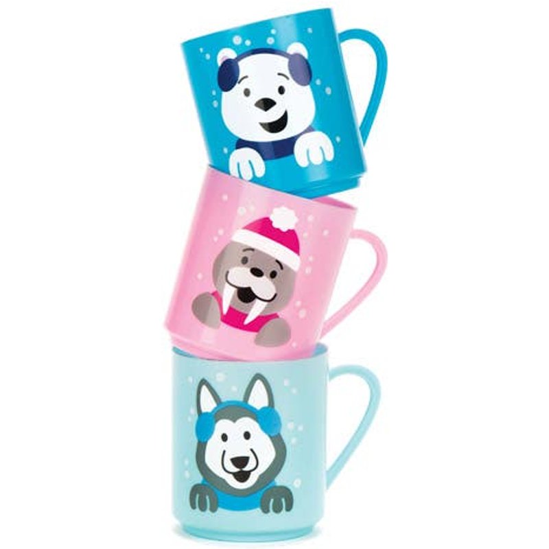 Polar Pals Mugs (Pack of 4) Christmas Toys
