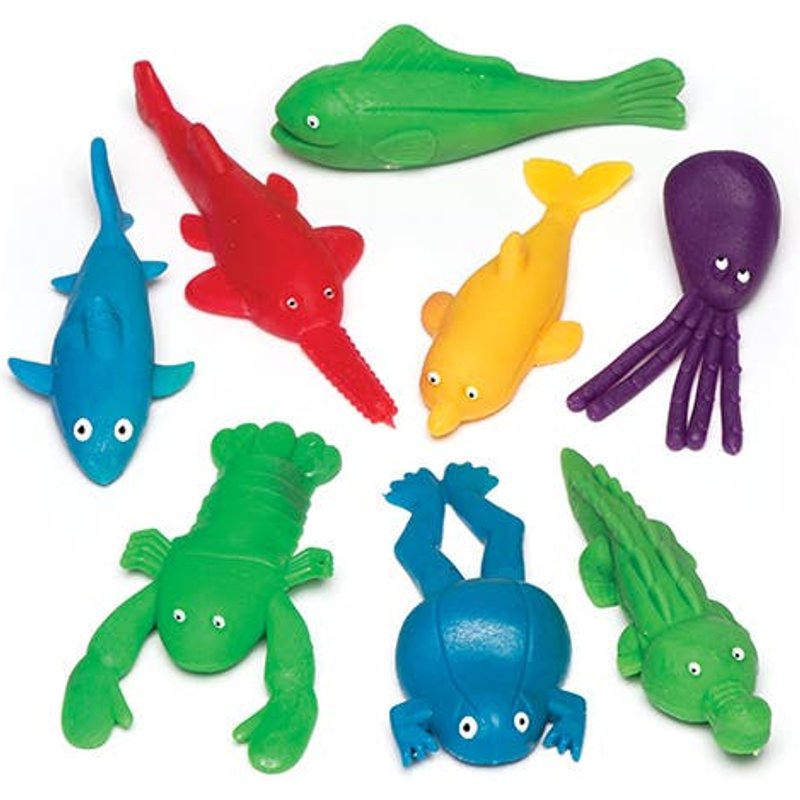 Stretchy Flying Sea Creatures (Pack of 8) Soft & Sensory Toys
