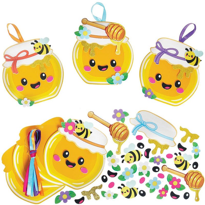 Honey Pot Mix & Match Decoration Kits (Pack of 8)