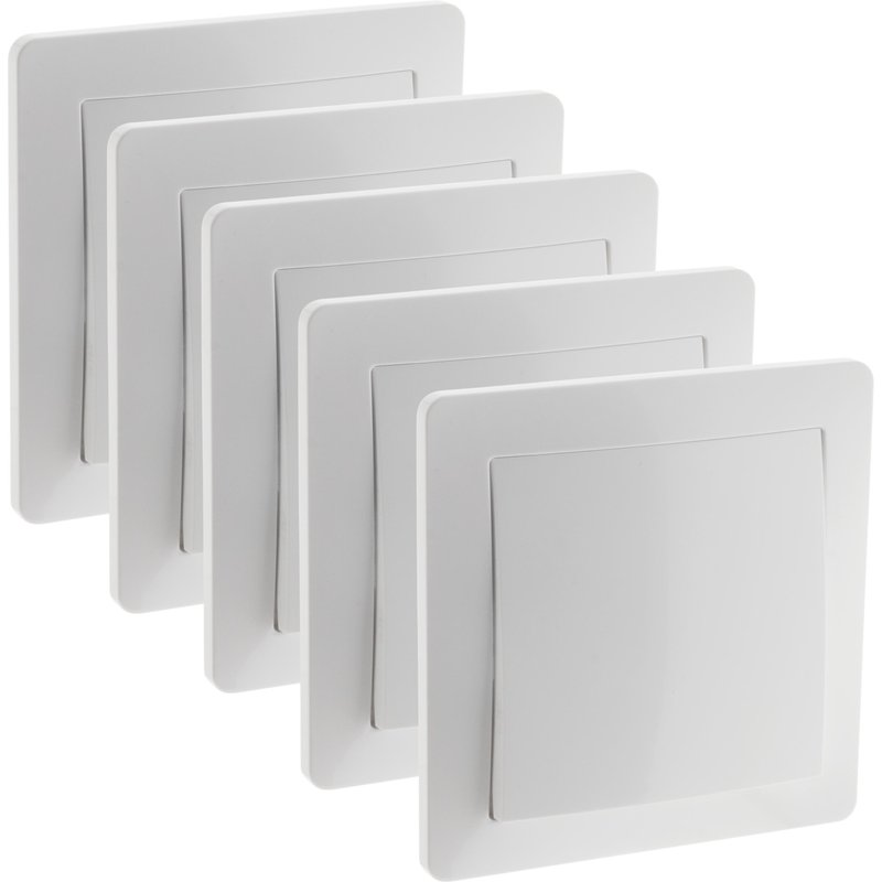 5 comutadores branco