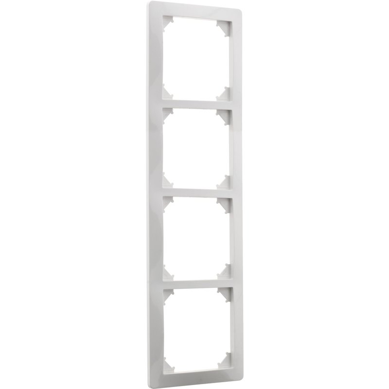 Marco quadruplo branco