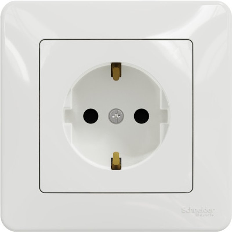 Pack tomadas new sedna branco 5 unidades